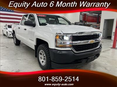 2016 Chevrolet Silverado 1500 Work Truck  4x4 - Photo 5 - West Valley City, UT 84119