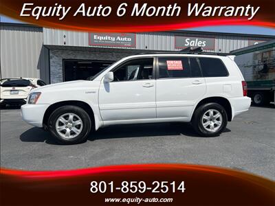 2002 Toyota Highlander Limited  4x4 SUV