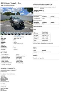 2020 Nissan Versa S   - Photo 1 - San Diego, CA 92154