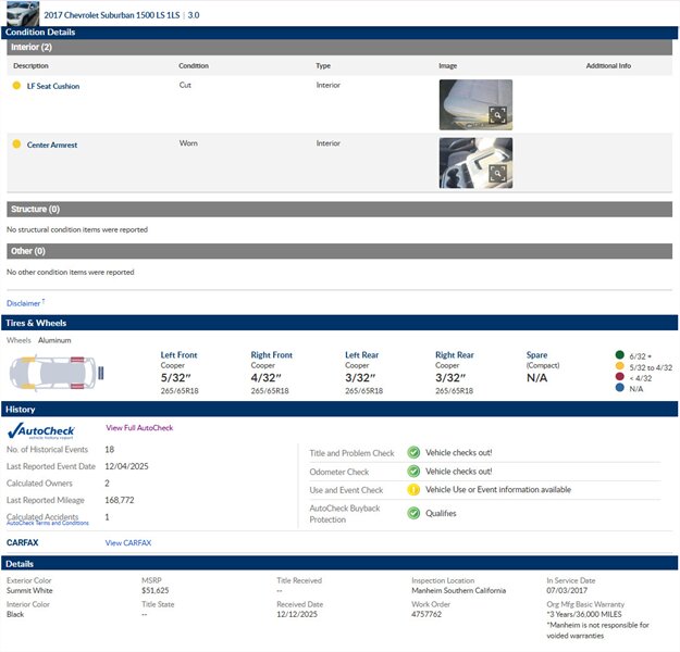 2017 Chevrolet Suburban LS - Photo 3 - San Diego, CA 92154