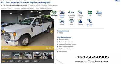 2017 Ford F-250 Super Duty XL   - Photo 1 - San Diego, CA 92154