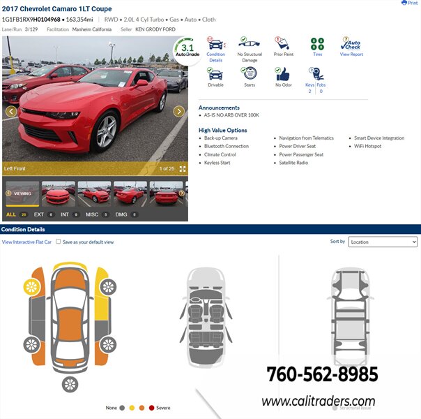 2017 Chevrolet Camaro LT - Photo 1 - San Diego, CA 92154