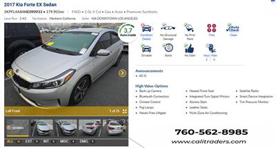 2017 Kia Forte EX  