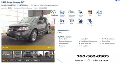 2016 Dodge Journey SXT   - Photo 1 - San Diego, CA 92154