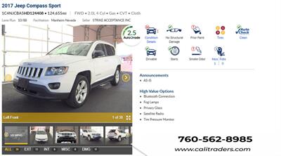 2017 Jeep Compass Sport   - Photo 1 - San Diego, CA 92154