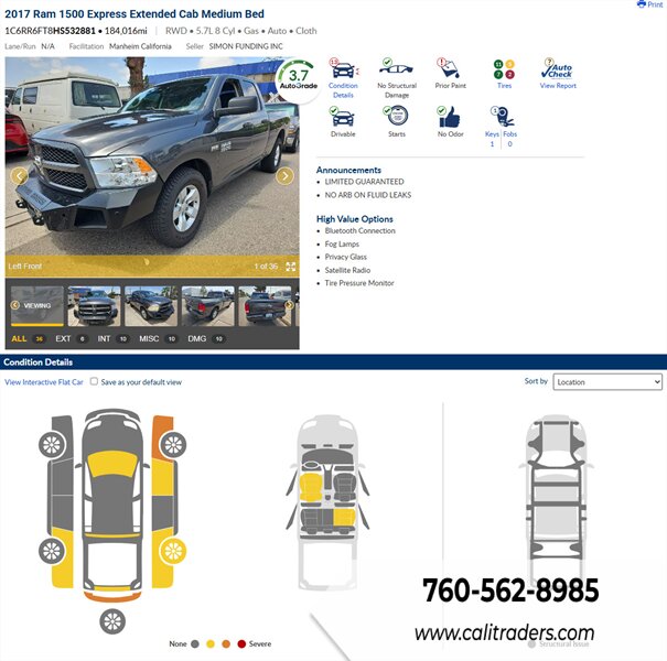 2017 RAM 1500 Express  