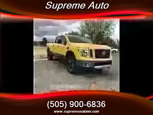 2017 Nissan Titan XD PRO-4X Pickup 4D 6 1/2 ft  