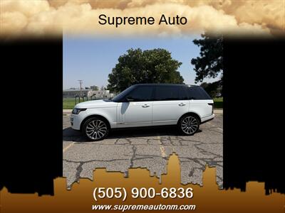 2016 Land Rover Range Rover Supercharged LWB   - Photo 2 - Albuquerque, NM 87110