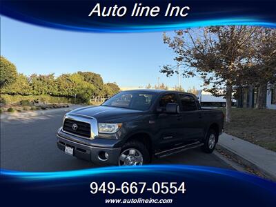 2007 Toyota Tundra 4WD SR5  Crew Cab Timing Chain Truck