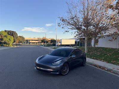 2019 Tesla Model 3 Long Range AWD  Dual Motor With Navigation, Back Up Camera And Leather Sedan