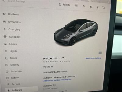 2019 Tesla Model 3 Standard Range Plus  Included $4000 IRS Tax Credit With Navigation, Back Up Camera And Leather - Photo 18 - Irvine, CA 92614