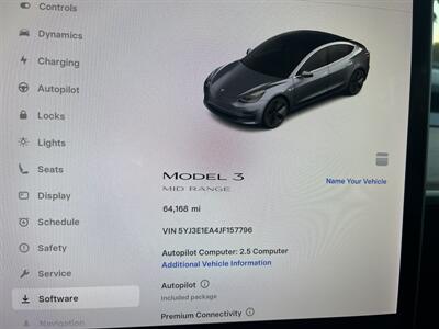2018 Tesla Model 3 Mid Range  Included $4000 IRS Tax Credit With Navigation, Back Up Camera And Leather - Photo 24 - Irvine, CA 92614