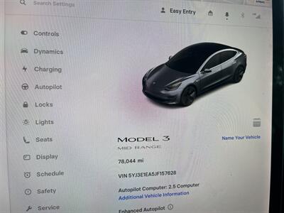 2018 Tesla Model 3 Mid Range  Included $4000 IRS Tax Credit With Navigation, Back Up Camera And Leather - Photo 18 - Irvine, CA 92614