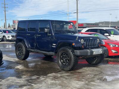 2013 Jeep Wrangler Unlimited Sahara *LOW KM, NO ACCIDENT*   - Photo 3 - Edmonton, AB T5S 1R1