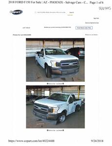 2018 Ford F-150 XL   - Photo 1 - Phoenix, AZ 85004