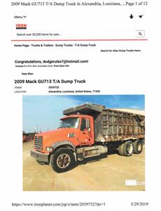 2009 Mack GU713 Water Truck  5,000 Gallon - Photo 2 - Phoenix, AZ 85004