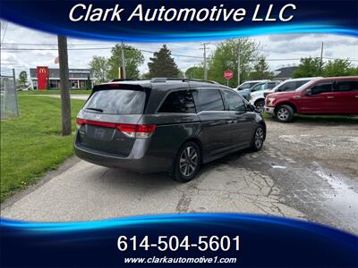 2015 Honda Odyssey Elite  Leather,Moon,Navi,DVD - Photo 3 - Plain City, OH 43064