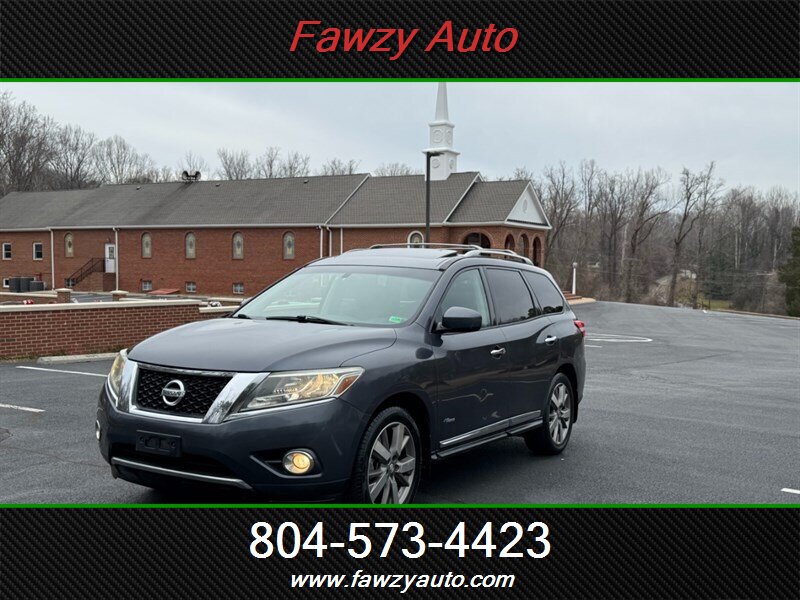 2014 Nissan Pathfinder Hybrid Platinum   - Photo 1 - Richmond, VA 23233