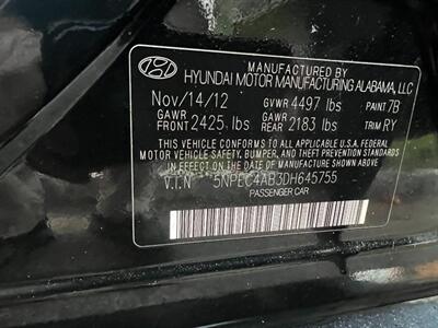 2013 Hyundai SONATA SE 2.0T LTD LEATHER AND MOONROOF  ONE OWNER SENIOR CITZENS VEHICLE SUPER LOW MILES - Photo 42 - Brooklyn, NY 11218