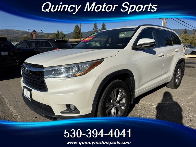 2015 Toyota Highlander XLE   - Photo 1 - Quincy, CA 95971