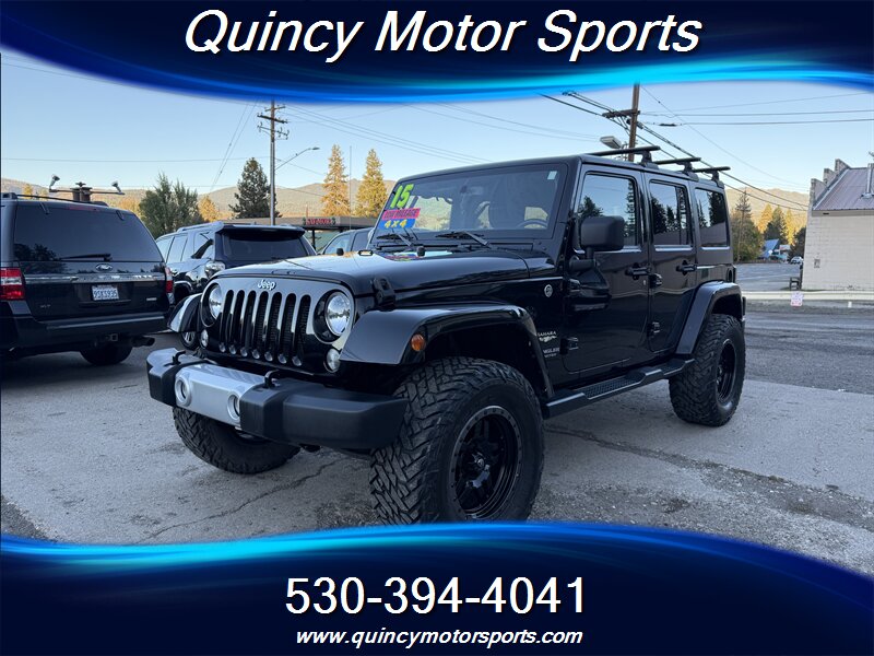 2015 Jeep Wrangler Unlimited Sahara - Photo 1 - Quincy, CA 95971
