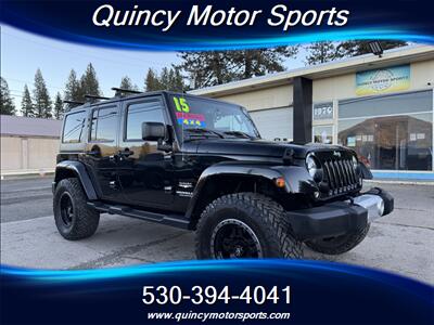 2015 Jeep Wrangler Unlimited Sahara   - Photo 3 - Quincy, CA 95971