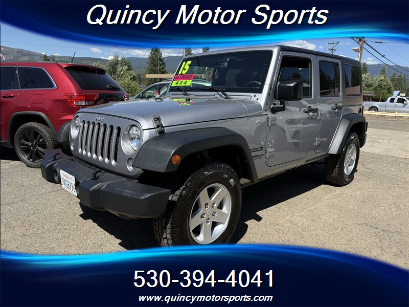 2015 Jeep Wrangler Unlimited Sport   - Photo 1 - Quincy, CA 95971