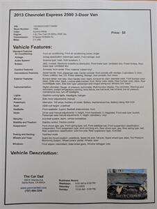 2013 Chevrolet Express 2500   - Photo 3 - Santa Rosa, CA 95404
