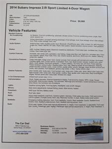 2014 Subaru Impreza 2.0i Sport Limited   - Photo 2 - Santa Rosa, CA 95404