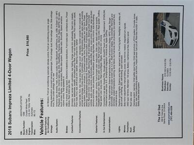 2018 Subaru Impreza Limited   - Photo 43 - Santa Rosa, CA 95404