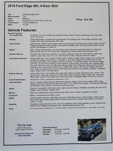 2018 Ford Edge SEL   - Photo 4 - Santa Rosa, CA 95404