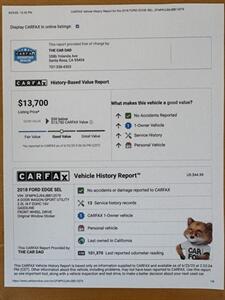 2018 Ford Edge SEL   - Photo 3 - Santa Rosa, CA 95404