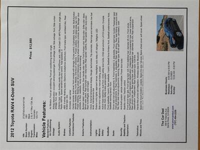 2012 Toyota RAV4   - Photo 41 - Santa Rosa, CA 95404