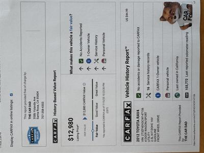 2012 Toyota RAV4   - Photo 42 - Santa Rosa, CA 95404