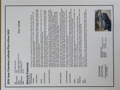 2020 Jeep Cherokee Latitude Plus   - Photo 33 - Santa Rosa, CA 95404