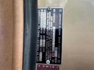 1988 Mercedes-Benz 560 SL   - Photo 53 - Peapack & Gladstone, NJ 07977