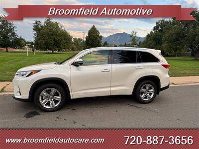 2019 Toyota Highlander Limited   - Photo 24 - Broomfield, CO 80020