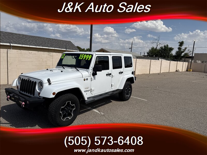 2012 Jeep Wrangler Sahara  