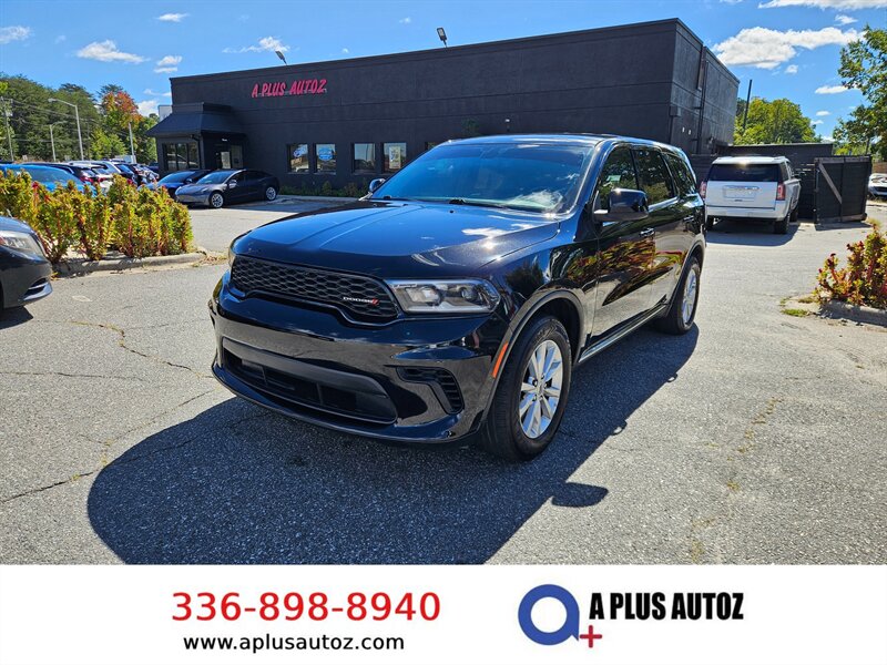 Diamond Black Clear Coat 2022 Dodge Durango SUV / Crossover All-Wheel Drive Automatic