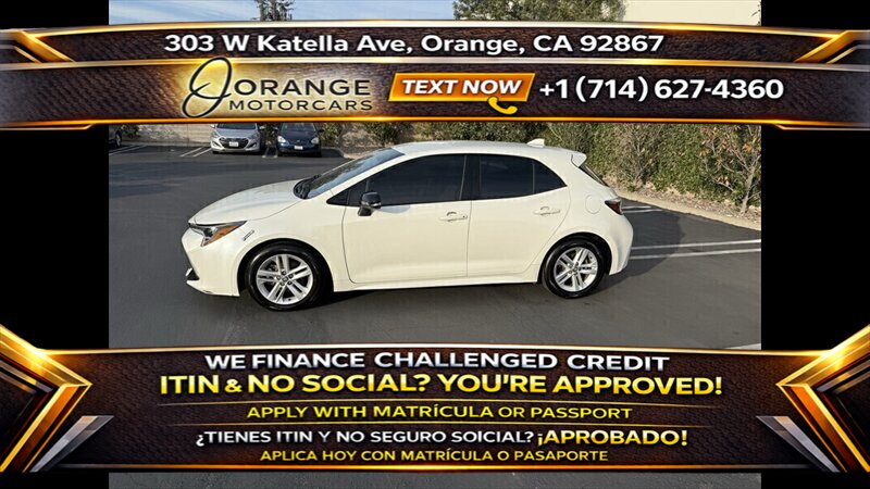 2019 Toyota Corolla Hatchback SE  Hatchback