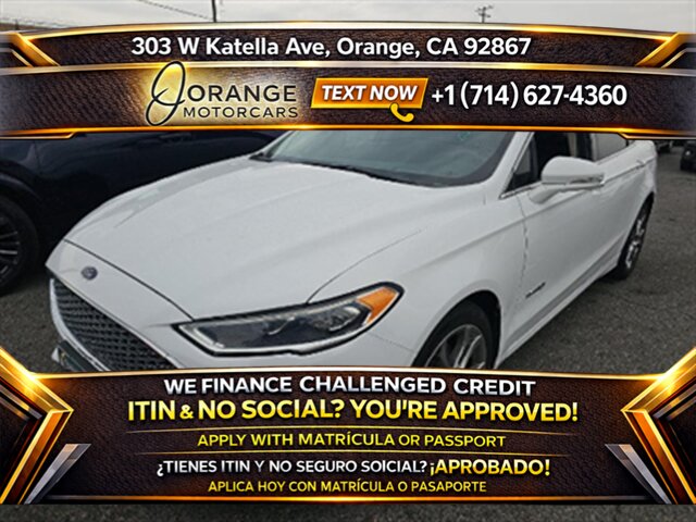 2019 Ford Fusion Hybrid Titanium   - Photo 1 - Orange, CA 92867