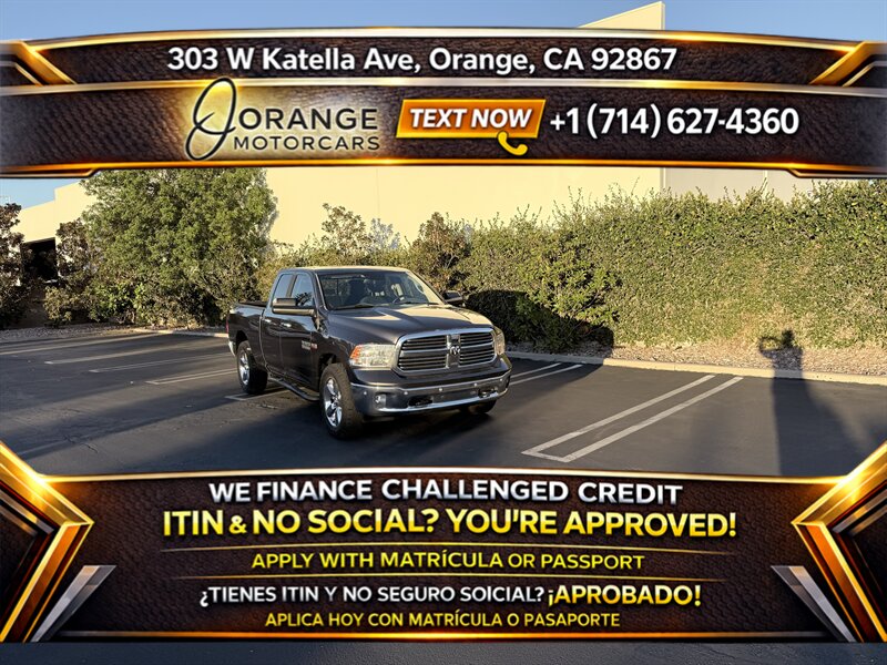 2017 RAM 1500 Big Horn V8 4x4 Crew Cab   - Photo 1 - Orange, CA 92867