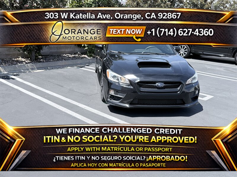 2017 Subaru WRX   - Photo 1 - Orange, CA 92867