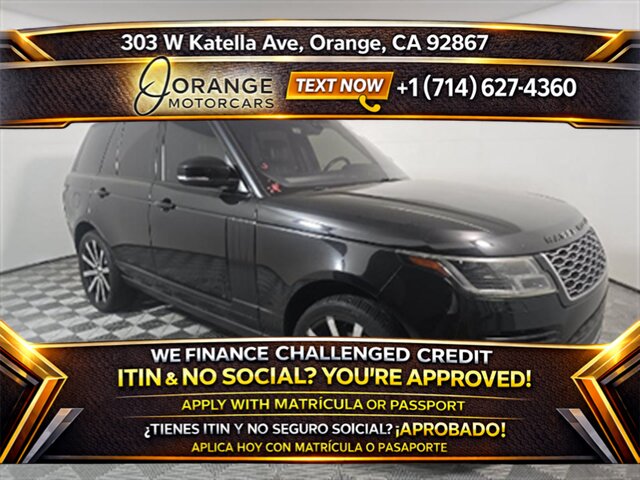 2018 Land Rover Range Rover HSE   - Photo 1 - Orange, CA 92867