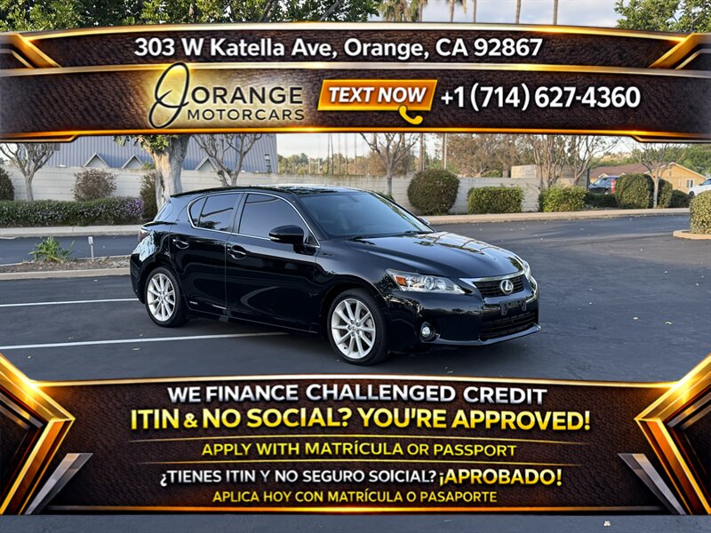 2013 Lexus CT 200h   - Photo 1 - Orange, CA 92867