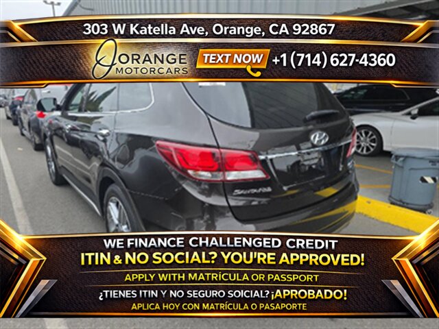 2017 Hyundai Santa Fe Ultimate   - Photo 1 - Orange, CA 92867