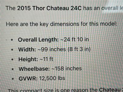 2015 Thor Motor Coach Chateau 24   - Photo 68 - Chino Hills, CA 91709