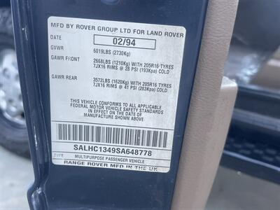 1995 Land Rover Range Rover LWB 4.2 - Photo 61 - Brea, CA 92822