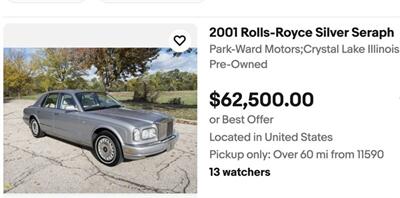 2001 Rolls-Royce Silver Seraph   - Photo 14 - Chino Hills, CA 91709