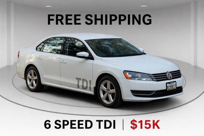 2015 Volkswagen Passat TDI 6-spd  6 speed